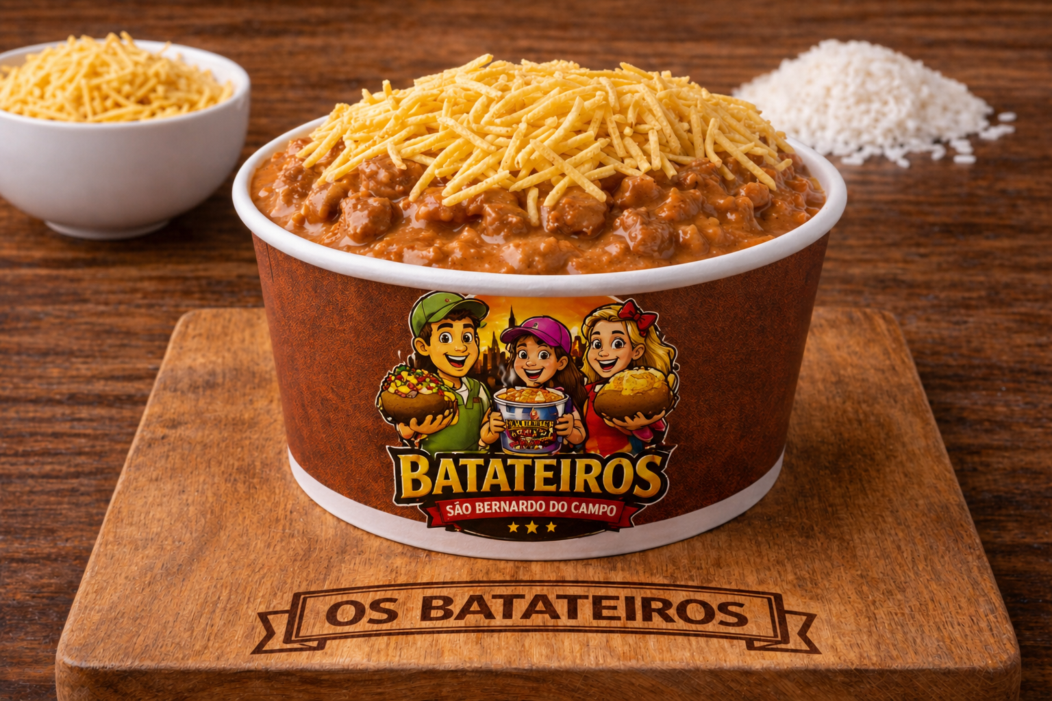 Batata no Pote Estrogonofe de Carne