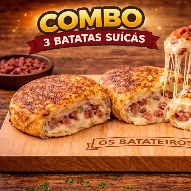 Combo 3 Batatas Suíças